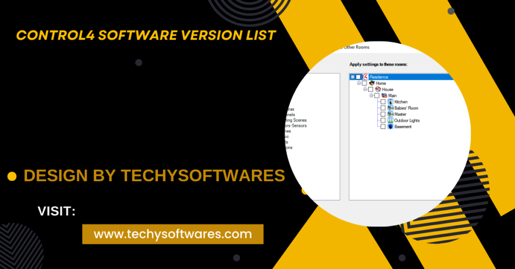 Control4 Software Version List