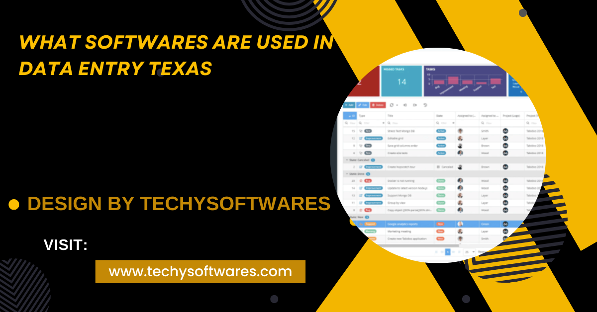 What Softwares Are Used In Data Entry Texas – Top Data Entry Software Used by Texas Businesses for Efficiency!