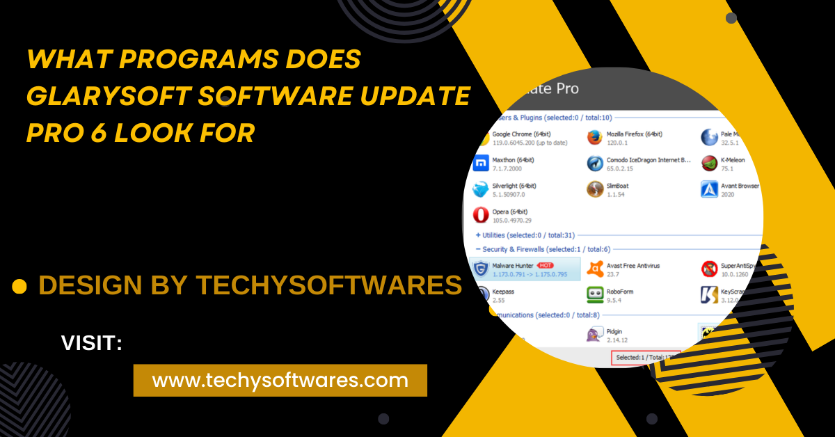 What Programs Does Glarysoft Software Update Pro 6 Look For – The Ultimate Tool for Software Management!