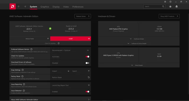 Why Update AMD Adrenalin Edition on G14?