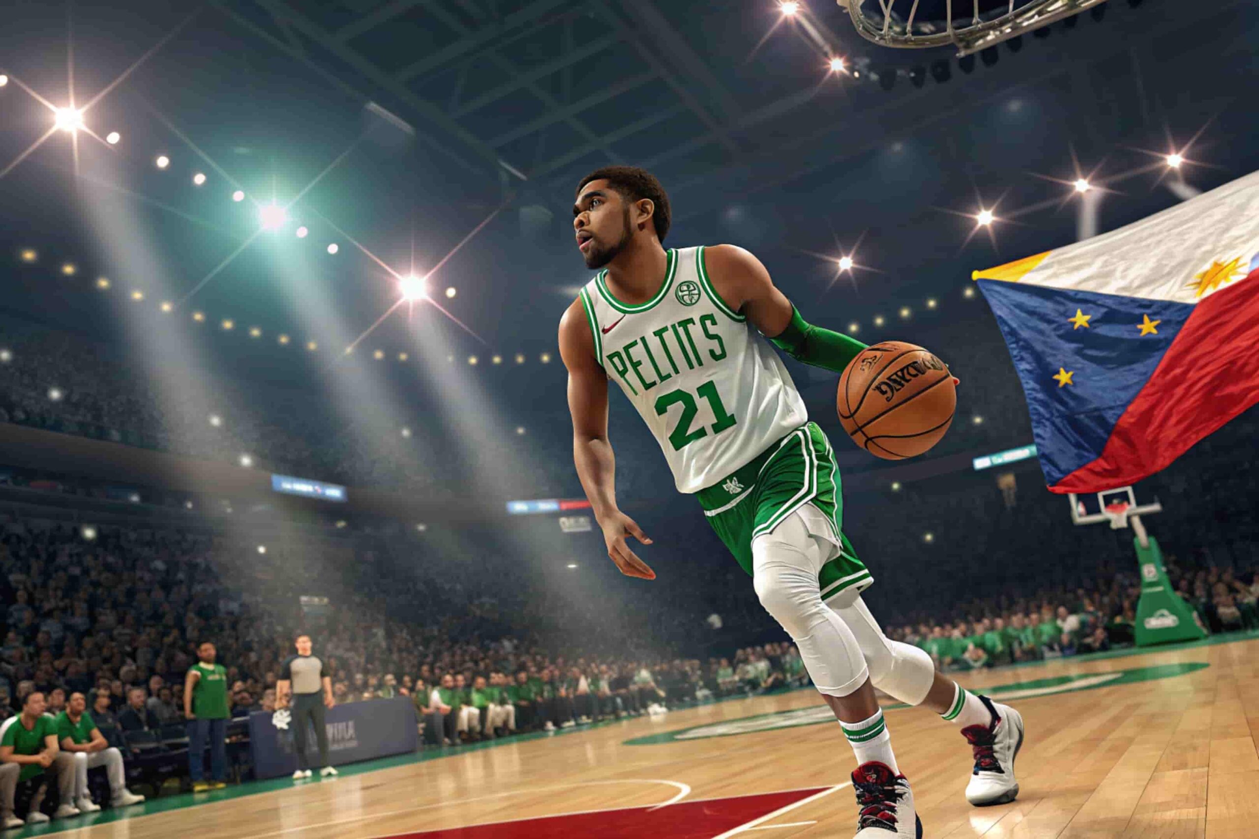 Pinoy21 Celtics Jersey Nba 2k24